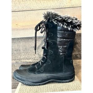 The North Face Black Winter Boots